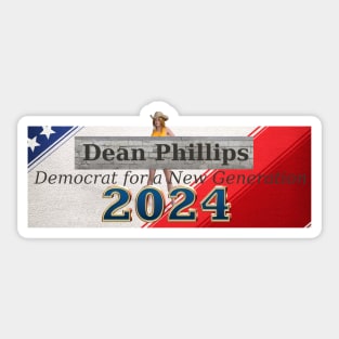 Dean Phillips 2024 Sticker